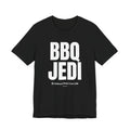 BBQ JEDI White text tee, Unisex Ultra Cotton Tee