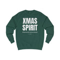 XMAS SPIRIT Crewneck Sweatshirt — Holiday Graphic Pullover