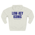 Low-Key Iconic Hoodie | Bold Back Text, Minimalist Typography